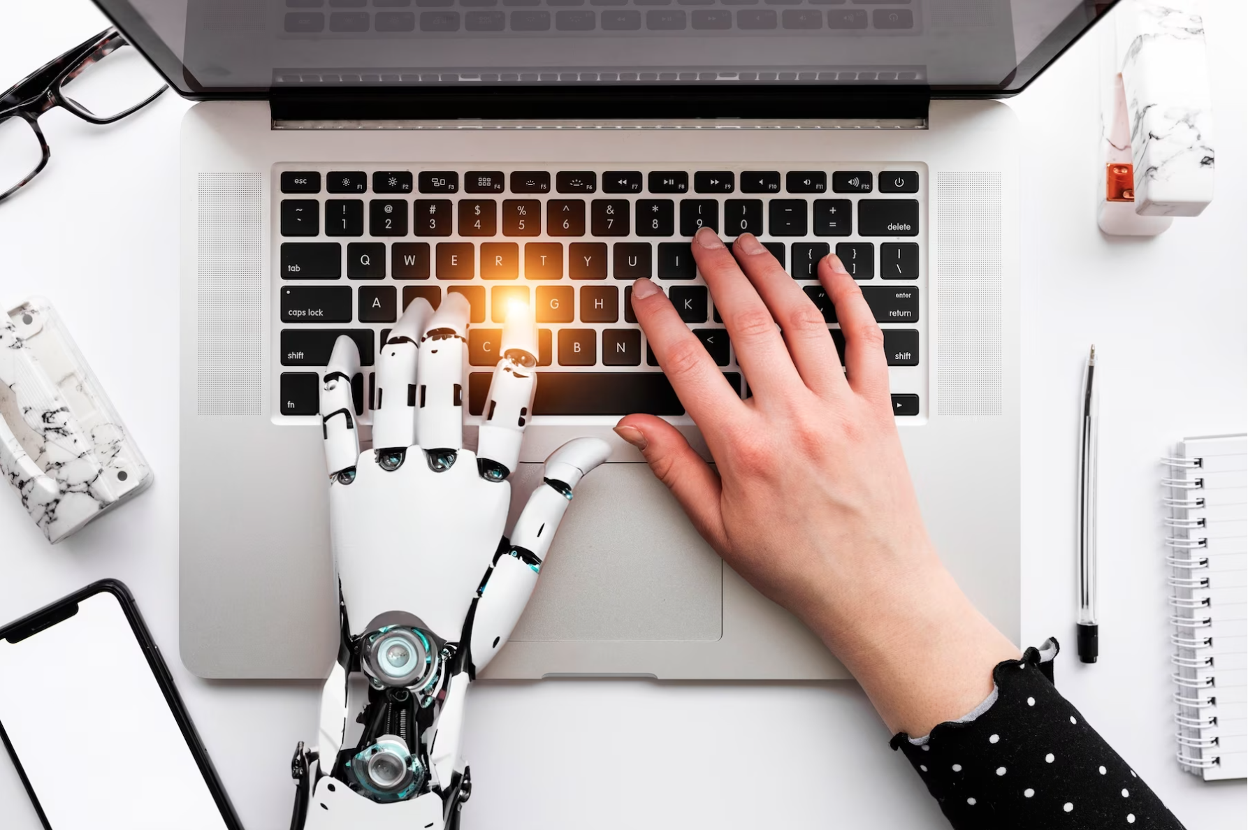inteligencia artificial en la oficina